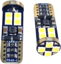 Paradox Since 1992 Becuri LED T10 W5W 12 SMD CANBUS 12V fara eroare bord lumina alba set 2 buc (1-15)