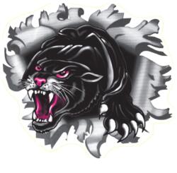 Paradox Since 1992 Sticker cap de pantera 21x19.5 cm decor tuning auto (ABT-168)