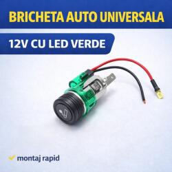 Paradox Since 1992 Bricheta auto universala 12V cu LED verde priza bord masina (5/9)