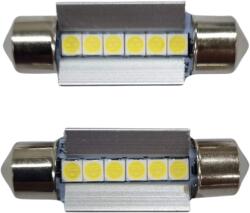 Paradox Since 1992 Becuri LED sofit C5W Canbus 12V 2 SMD 1860 alb rece 36 39 41 mm (20-169)