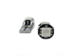 Paradox Since 1992 Becuri LED T10 W5W 5 SMD 5050 12V lumina albastra pentru interior auto ambient set 2 buc (20-51)