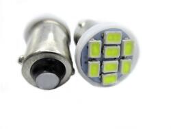 Paradox Since 1992 Becuri LED T10 W5W 8 SMD 12V lumina alba pentru pozitie interior auto set 2 buc (600)