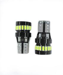 Paradox Since 1992 Becuri LED T10 W5W 24 SMD 3014 12V CANBUS fara eroare bord lumina alba set 2 buc (20-143)