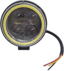Paradox Since 1992 Proiector LED 30W, 4 LED, Angel Eyes COB, alb rosu, IP67, 12V-24V (AD14)