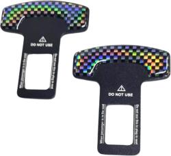 Paradox Since 1992 Set adaptoare centura falsa auto metal imitatie carbon anulator sunet centura (AD015)