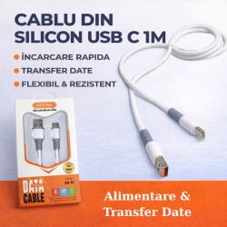 Paradox Since 1992 Cablu silicon USB C 1m alimentare si transfer date pentru telefon (AD USB-C)