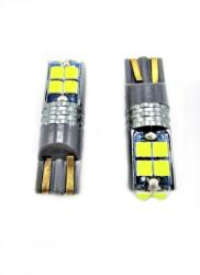 Paradox Since 1992 Becuri LED T10 W5W 10 SMD 3030 12V 24V canbus lumina alba pozitie auto set 2 buc (40-8)