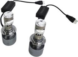 Paradox Since 1992 Becuri LED H7 cu lupa mini proiector 100W Canbus driver extern 12-24V (AD923)