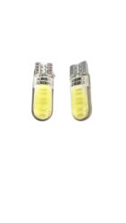 Paradox Since 1992 Becuri LED T10 W5W COB silicon 12V lumina alba uniforma pozitie auto set 2 buc (AD644)