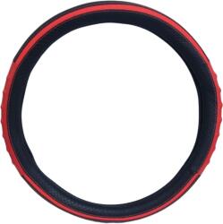Paradox Since 1992 Husa volan piele ecologica cu silicon rosu 37-39 cm universala (8-2 R)