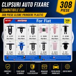 Paradox Since 1992 Clipsuri auto Fiat 308 piese cleme fixare tapiterie si caroserie (20-31)