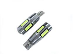 Paradox Since 1992 Becuri LED T10 W5W 30 SMD cu lupa 12V lumina alba pozitie auto set 2 buc (AD13)