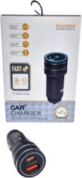 Paradox Since 1992 Incarcator auto 48W QC3 PD Type C USB incarcare rapida 12V 24V negru (AD868)