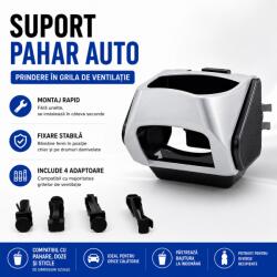 Paradox Since 1992 Suport auto pentru pahar cu prindere in grila ventilatie color (8-11-gri)