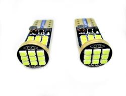 Paradox Since 1992 Becuri LED T10 W5W 27 SMD 12V 24V lumina alba pozitie auto set 2 buc (20-159)