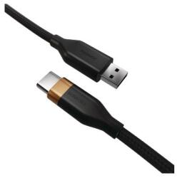 Duracell Cablu Duracell USB-A to USB-C, lungime 1m, negru (DRU5011A) - balutatech