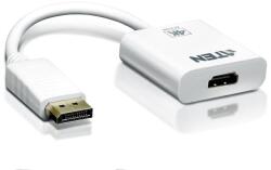 ATEN Adaptor ATEN VC986-AT. Conector 1: DisplayPort, Conector 2: HDMI, Conector 1 gen: Tata. Greutate: 100 g, Latime: 45 mm, Adancime: 180 mm. Latime de ambalaj: 19 mm, Adancimea de ambalaj: 120 mm, Inalti