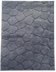 Heinner Covor, model in relief, Stone, 160x230 Gri (HR-STNRUG160-GRI) - balutatech Covor