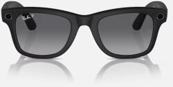 Ray-Ban Ray-Ban Meta Wayfarer Gen 1 High Bridge FIT Matte Black Graphite Polarized 50-22 (RW4006 601ST3 50-22)