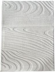Heinner Covor, model in relief, Wave, 160x230 Crem (HR-WAVRUG160-CRM) - balutatech Covor