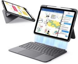 ESR Husa pentru iPad 10 (2022) 10.9 / 11 (2025) - ESR Flex Keyboard Case - Dark Gray (KF2360322) - vexio