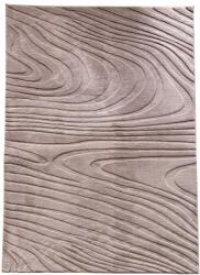 Heinner Covor, model in relief, Wave, 200x300 Brown (HR-WAVRUG200-BRW) - balutatech Covor