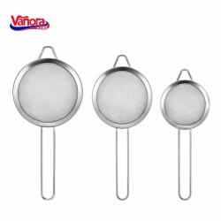 VANORA Set 3 Strecuratori 8 10 12 Cm, Inox, Vanora Home (vn-jn-3st)
