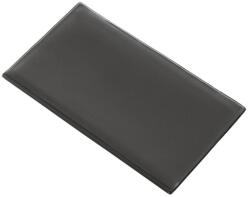 Realsystem Agendă de buzunar tip leporello REALSYSTEM, verticală, albă, pagini negre, 2027 (8081-01)