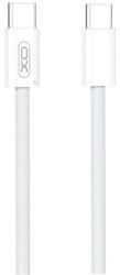 XO Cablu de date XO NB-Q282B Type-C - Type-C, 150 cm, ALB (XO-NB-Q282B)