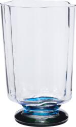 Hübsch Vază Verre 28 cm, albastru-verde (662121)