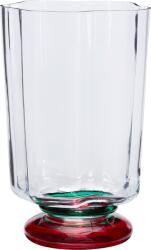 Hübsch Vază Verre 28 cm, verde-roșu (662120)