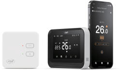 PNI Termostat smart wireless PNI CT45 WiFi pentru centrala, Tuya (PNI-CT45)