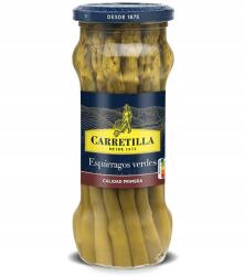  zöld spárga Carretilla 345g befőttes üveg (1614)