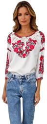 Rody s Forever Bluza tip ie dama R25 alb crystal/rosu , marimea 3XL (R51493XL)