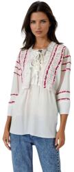 Rody s Forever Bluza tip ie dama R25 alb pur/maro inchis , marimea L (R40L)