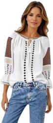 Rody s Forever Bluza tip ie dama R25 alb optic/rosu bordo marimea S (R04S)