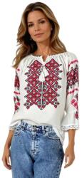 Rody s Forever Bluza dama tip ie R256 alb/rosu , marimea XL (R5126XL)