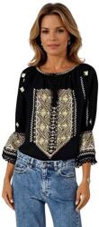 Rody s Forever Bluza tip ie dama R24, negru/auriu marimea S (R5121S)
