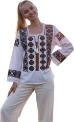 Rody s Forever Bluza dama tip ie I26 alb/maro inchis marimea S (R951S)