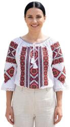 Rody s Forever Bluza dama M26 alb/rosu bordo marimea S (2668S)