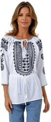 Rody s Forever Bluza tip ie dama R24, alb/negru , marimea 2XL (RANC2XL)