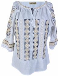 Rody s Forever Bluza tip ie dama R24, alb pur/bej , marimea M (R534M)