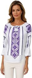 Rody s Forever Bluza tip ie dama RDB2, alb/mov , marimea XL (R143XL)