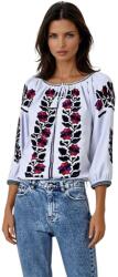 Rody s Forever Bluza tip ie dama B23, alb/mov , marimea M (R736M)