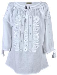 Rody s Forever Bluza tip ie dama B23, alb optic/argintiu antichizat , marimea 2XL (R5522XL)