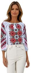 Rody s Forever Bluza tip ie dama R24D, alb pur/rosu , marimea 2XL (R7972XL)