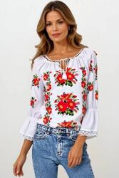 Rody s Forever Bluza dama tip ie 024, alb fildes/galben , marimea S (R151GS)