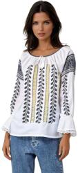 Rody s Forever Bluza tip ie traditionala dama DEC, alb/auriu , marimea XL (R369AXL)