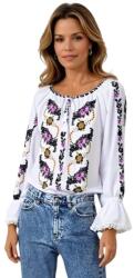Rody s Forever Bluza tip ie traditionala dama DEC, alb crystal/mov , marimea 3XL (R890M3XL)
