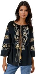 Rody s Forever Bluza tip ie dama R24, negru/auriu , marimea XL (R905XL)